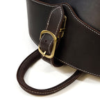 Leather Backpack Beetle Style Women Rucksack
