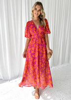 Clara - Wedding Guest Maxi Dress