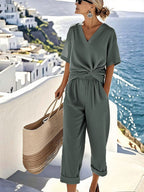 Ava™ | Elegant Summer Two-Piece Set