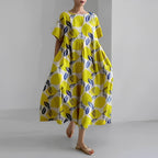 Daisy - Retro Big Swing Loose Maxi Dress