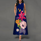 Bianca™ - Casual Sleeveless Dress with Flared Skirt