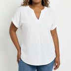 Lexi | Relaxed V-Neck Blouse