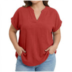 Lexi | Relaxed V-Neck Blouse