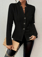 Zoe™ - Elegant Long-Sleeve Shirt