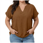 Lexi | Relaxed V-Neck Blouse