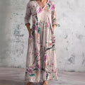 Caroline™ | Elegant Floral Summer Maxi Dress
