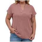 Lexi | Relaxed V-Neck Blouse