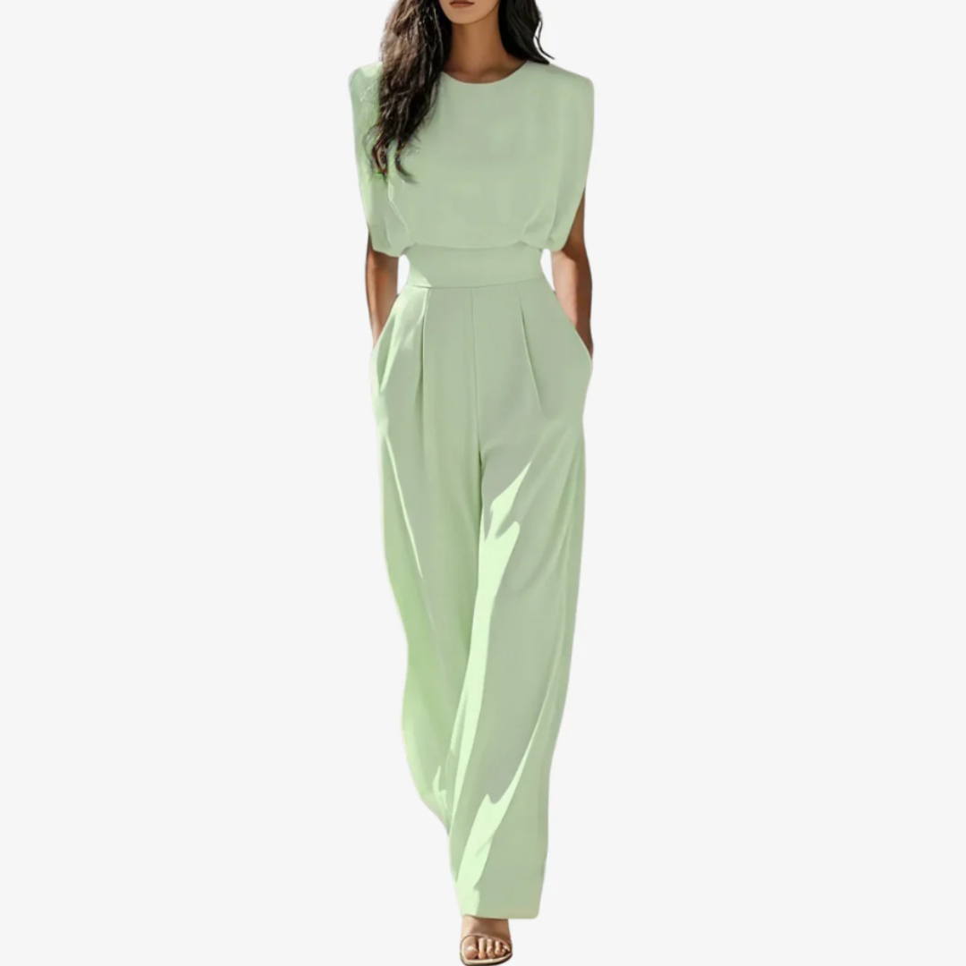 Noemi | Elegant Summer Jumpsuit with Waist