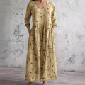Erica™ | Elegant Floral Summer Maxi Dress