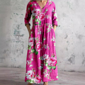 Fiona™ | Elegant Floral Summer Maxi Dress