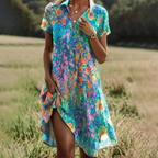 Bianca™ | Luxury midi dress with modern elegance