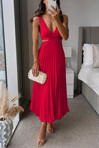 Beauty Dress | Pleated Occasion Dress