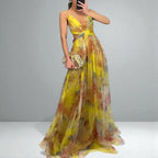The Juliette Watercolor Maxi Dress