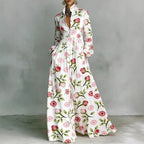Sienna – Floral Button Maxi Dress