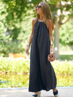 Gina™ - Long Halter Dress