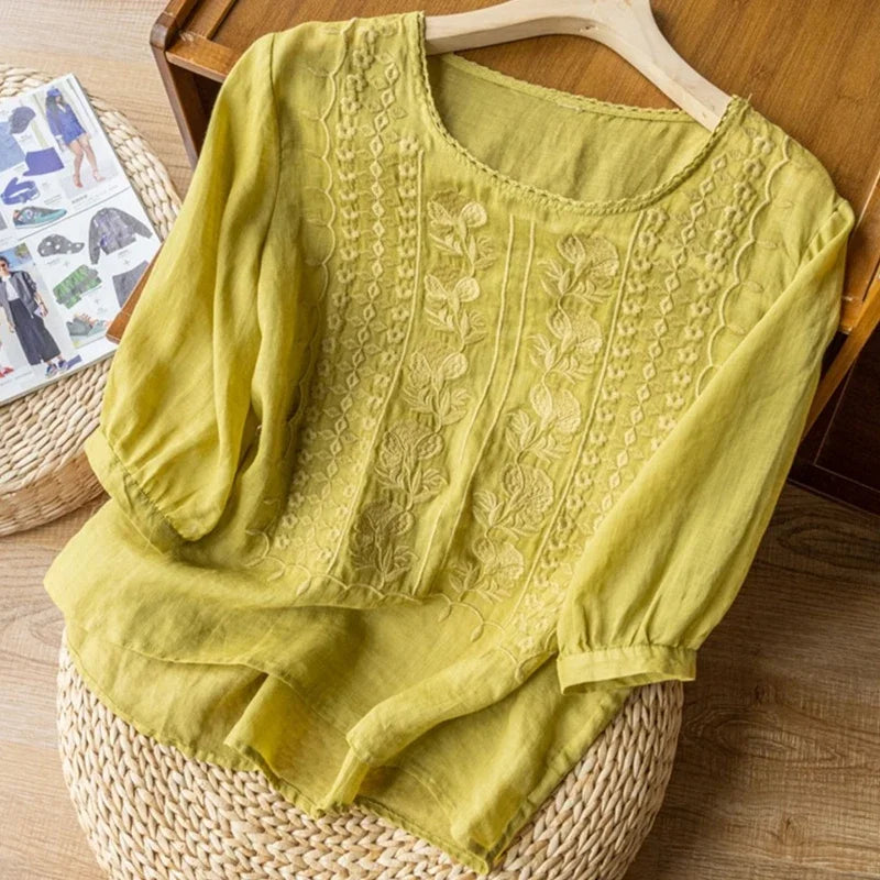 Arianna™ - Relaxed Lightweight Blouse