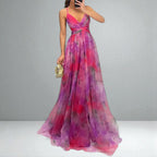The Juliette Watercolor Maxi Dress