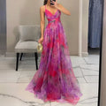 Giselle | Enchanting Maxi Dress with Floral Print