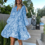 Everlen™ - Boho Bloom Midi Dress