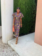 Loren - Elegant Wedding Guest Maxi Dress