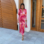 Chiara™ - Elegant Wedding Guest Maxi Dress