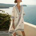 Naomi - Elegante e versatile abito da spiaggia per le giornate estive