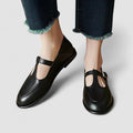 Camila – Orthopedic Leather Mary Jane Shoes with Low Heel