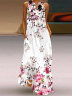 Aurelia™ - Butterfly Bloom A-Line Dress