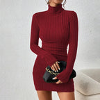 Jennifer™ | Chic Cozy Elegance Dress