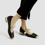 Mestelle - Orthopedic Leather Mary Jane Shoes
