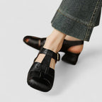Amelia - Mary Jane Orthopedic Leather Shoes