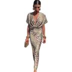 The Nela Wrap Maxi Dress