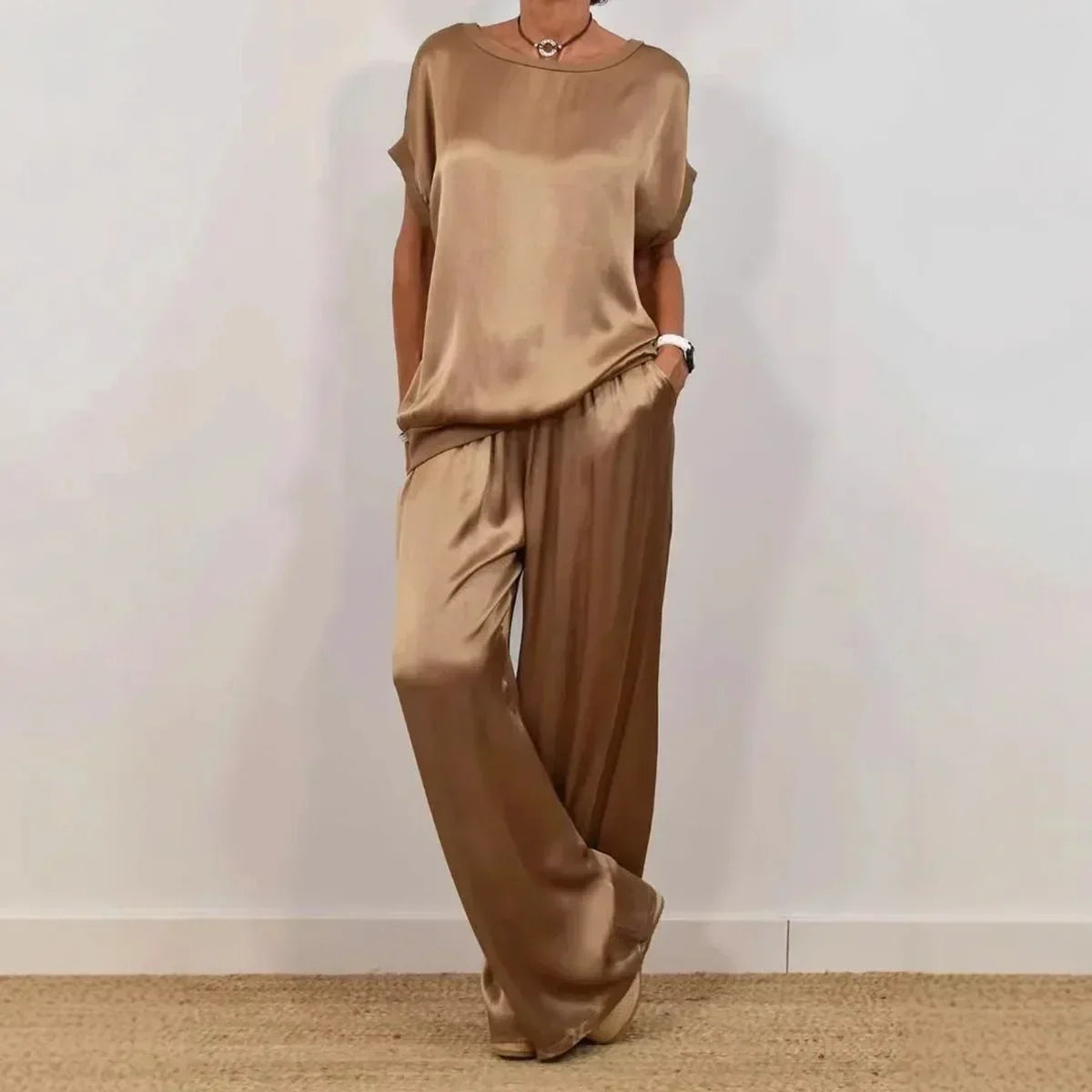 Layla™ - Casual Loose Satin Set