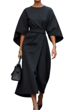 The Louise Lantern Sleeve Dress