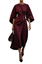 The Louise Lantern Sleeve Dress