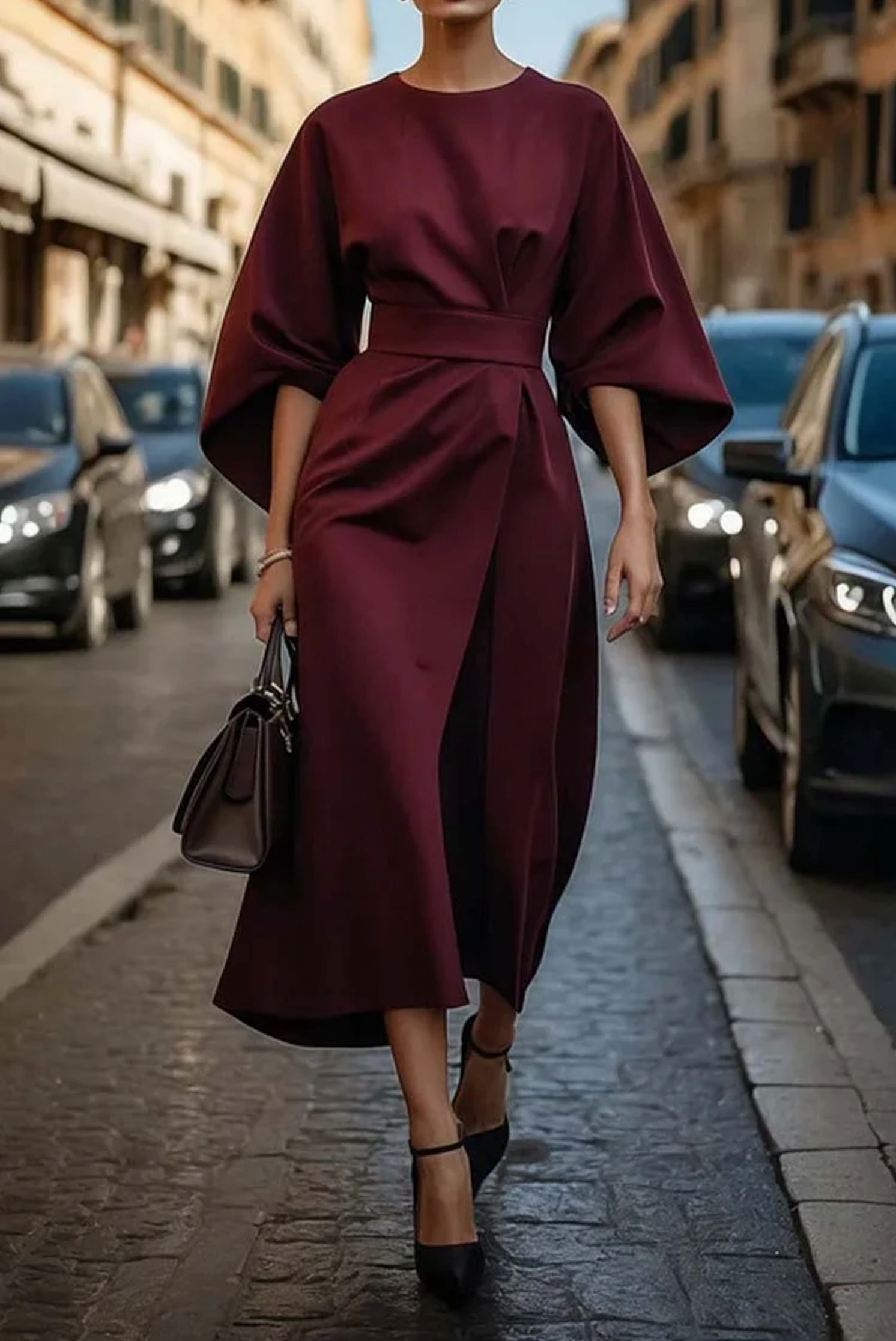 Keira - Wide Sleeve Dress
