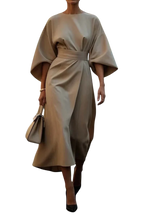 The Louise Lantern Sleeve Dress