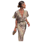 The Nela Wrap Maxi Dress