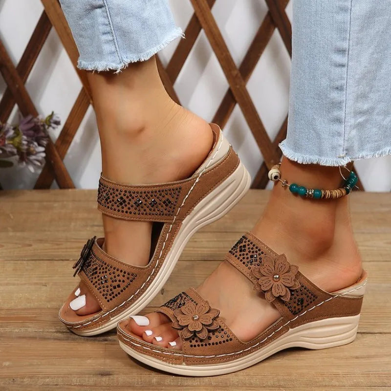Mia™ - Orthopedic Open Toe Wedge Sandals