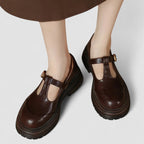 Luna - Orthopedic Leather Mary Jane Shoes