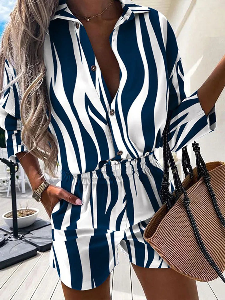 Scarlett™ - Comfortable Striped Set