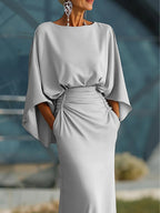 Clara | Elegant Sleeveless Dress with V-Neck