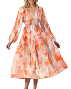 Corrine – Chic Floral Dress with Flowing Fit
