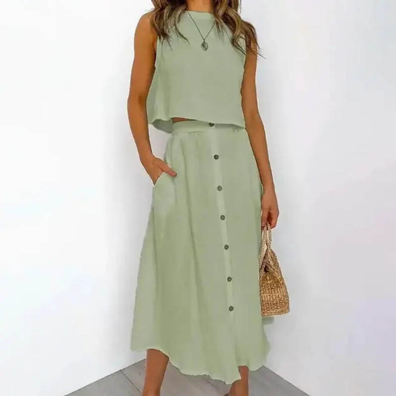Grace™ - Effortless Buttoned Set