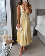 Lily | Radiant Twist Wedding Guest Maxi Dress