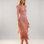 Sofia | Fringe Dress