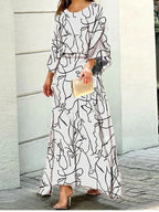 Esther - Trendy O-Neck Fall Outfit