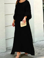 Esther - Trendy O-Neck Fall Outfit