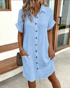 Aria - Classic Polo Casual Dress