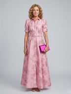 Anabella - Dress with Short Puff Sleeves